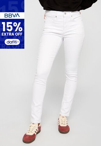 Jean Levi's 311 Shaping Skinny Fit Blanco Levis