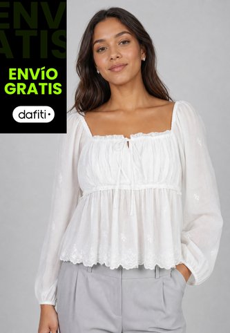 Blusa Levi's Ottie Boho Marfil Levis