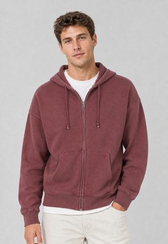 Hoodie Levi's Hayes Cropped Vinotinto Levis