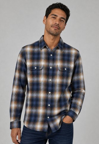 Camisa Levi's Jackson Worker Azul Levis