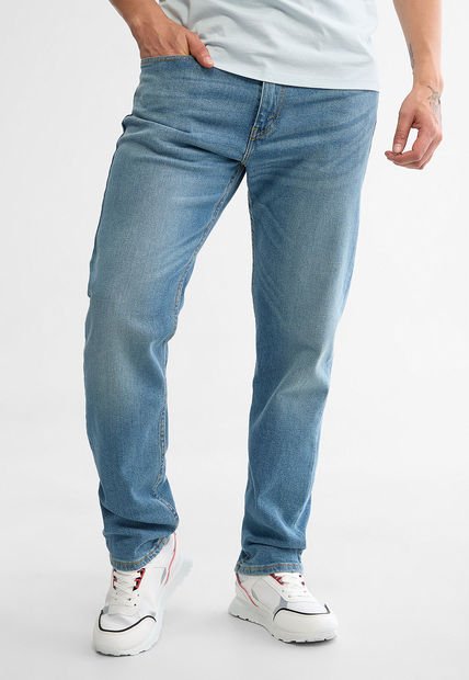 Jean Índigo Claro Levi's 502 Taper Fit