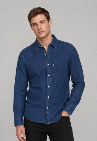 Camisa Denim Levi's Classic Índigo Medio Levis