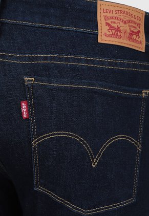 Jean Levi's 711 Skinny Fit Índigo Oscuro