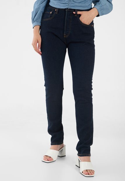 Jean Índigo Oscuro Levi's 501 Skinny