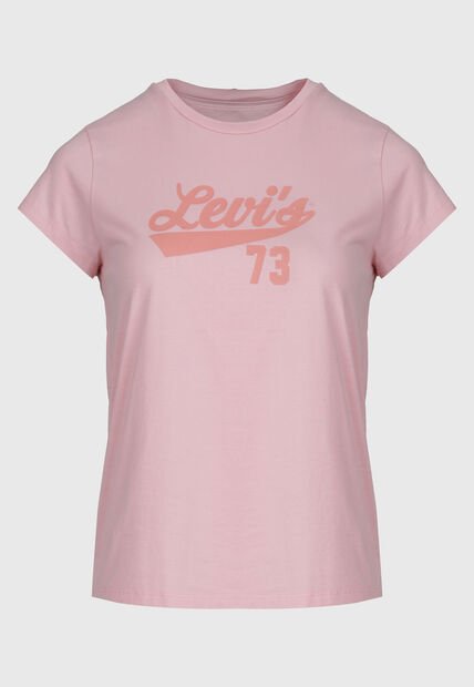 Camiseta Levi's Graphic Authentic Rosa