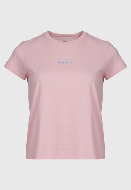 Camiseta Levi's Graphic Authentic Rosa
