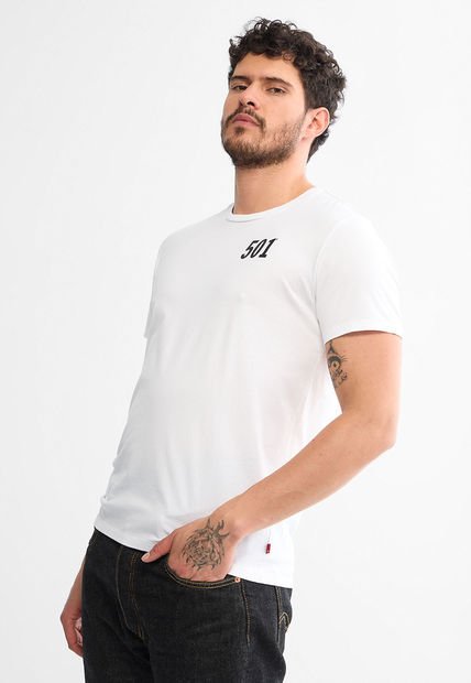 Camiseta Blanco-Negro Levi's