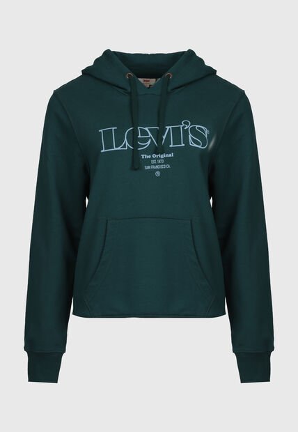 Hoodie Levi's Verde
