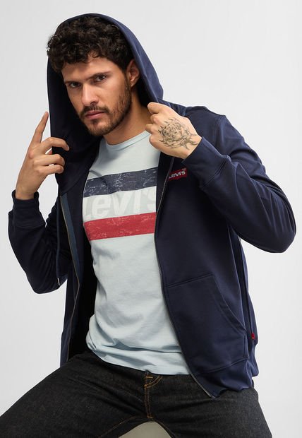 Hoodie Azul Navy Levi's