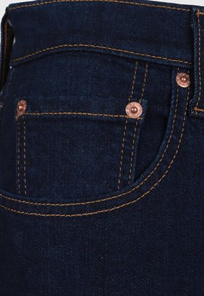 Jean Levi's 501 Original Cropped Fit Índigo Oscuro