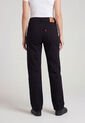 Jean Levi's Ribcage Straight Ankle Fit Negro de Levis