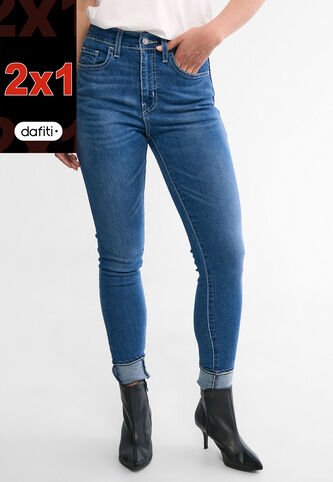 Jean Levi's 720 Super Skinny Fit Índigo Medio Levis