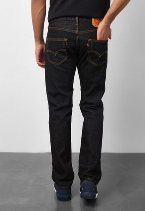 Jean Levi's 501 Straight Fit Negro