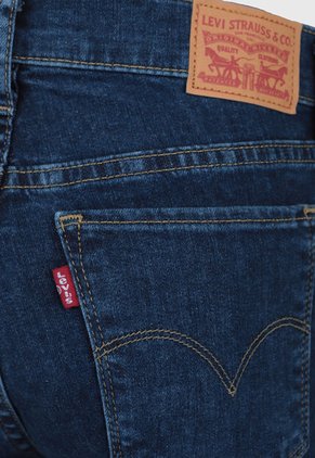 Jean Levi's 318 Shaping Wide Leg Fit Índigo Oscuro