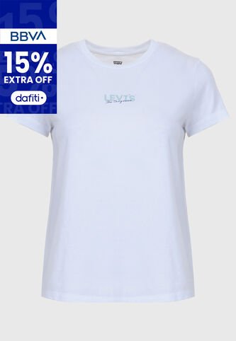 Camiseta Levi's Graphic Authentic  Blanco Levis