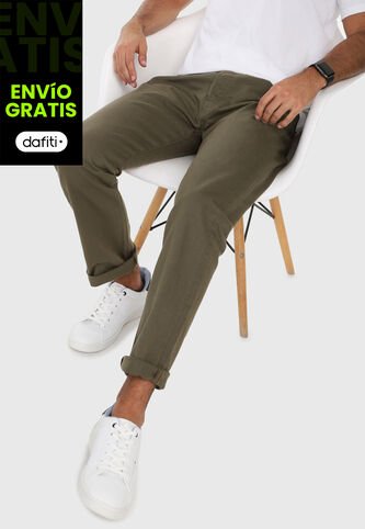 Jean Levi's 501 Classic Fit Verde Oliva Levis