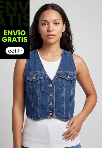 Chaleco Denim Levi's Índigo Medio Levis