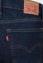 Jean Levi's 724 Slim Straight Fit Índigo Oscuro de Levis