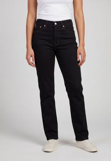 Jean Levi's Wedgie Straight Fit Negro