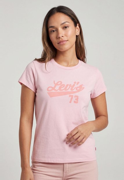 Camiseta Levi's Graphic Authentic Rosa