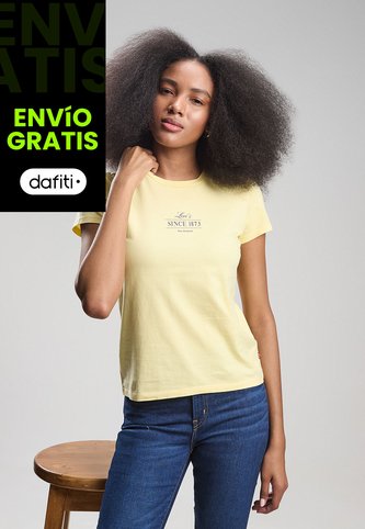 Camiseta Levi's Amarillo Levis