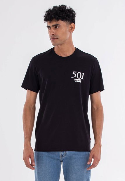 Camiseta Levi's Graphic 501 Negro
