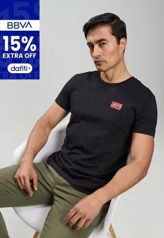 Camiseta Levi's Negro Levis