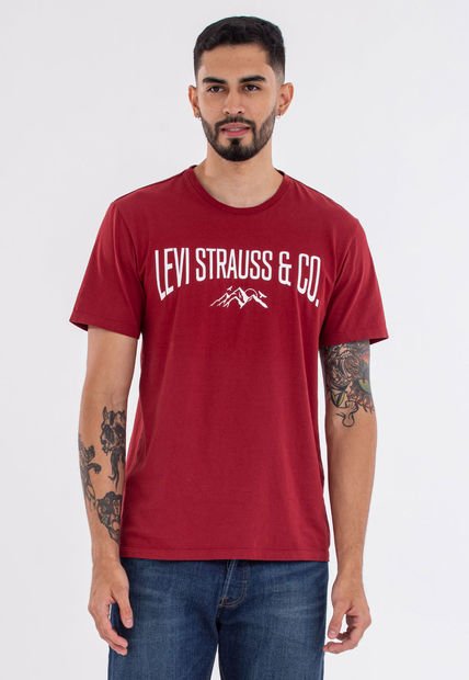 Camiseta Levi's Graphic Rojo