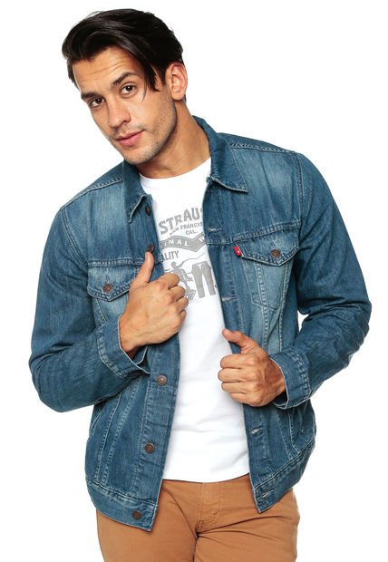 Chaqueta Azul Levi`s - Compra Ahora | Dafiti Colombia