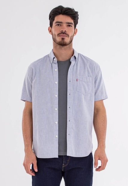 Camisa Levi's Classic One Pocket Azul