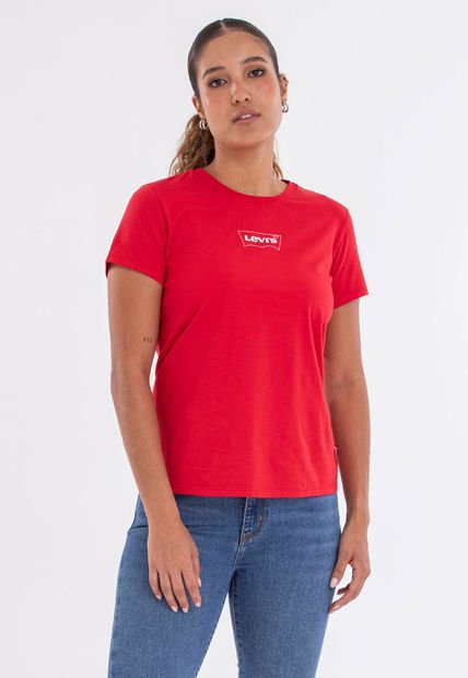 Camiseta Levi's Graphic Batwing Rojo