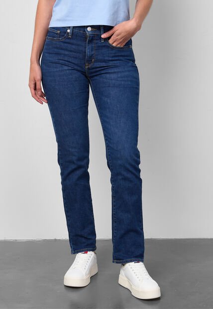 Jean Levi's 314 Shaping Straight Fit Índigo Medio