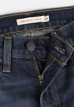 Jean Levi's 724 Straight Fit Índigo Oscuro