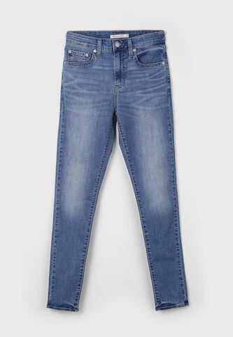 Jean Levi's 721 Skinny Fit Índigo Medio Levis