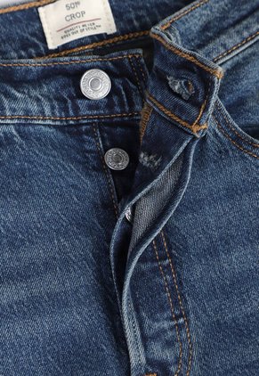 Jean Levi's 501 Crop Fit Índigo Oscuro
