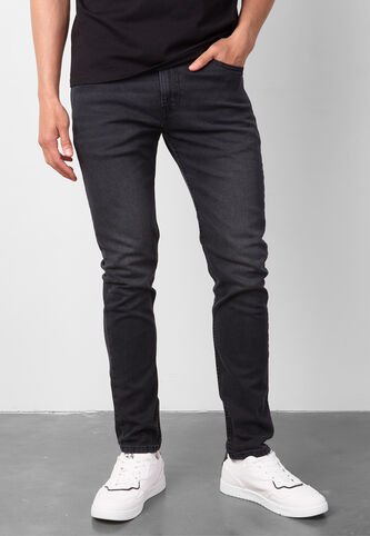Jean Levi's 512 Slim Taper Fit Gris Oscuro Levis