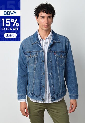Chaqueta Denim Levi's Trucker Índigo Medio Levis