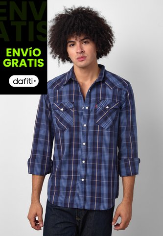 Camisa Levi's Azul Levis