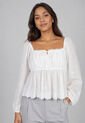 Blusa Levi's Ottie Boho Marfil de Levis