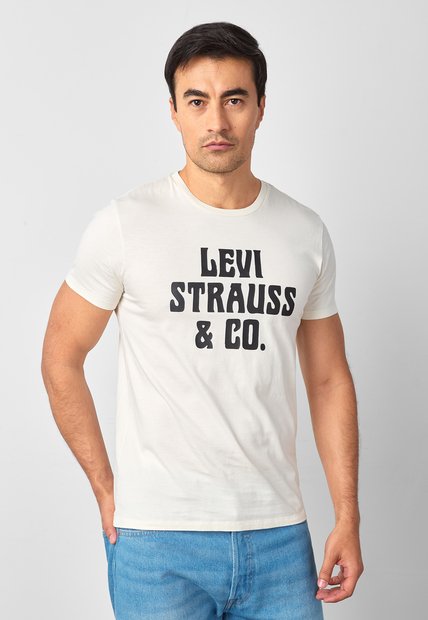 Camiseta Levi's Marfil