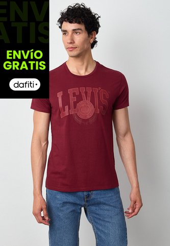 Camiseta Levi's Vinotinto Levis