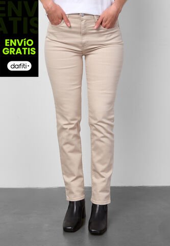 Jean Levi's 724 Slim Straight Fit Caqui Levis