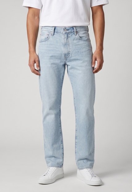 Jean Levi's 555 Relaxed Straight Fit Índigo Claro