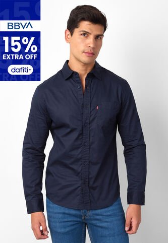 Camisa Levi's Azul Levis