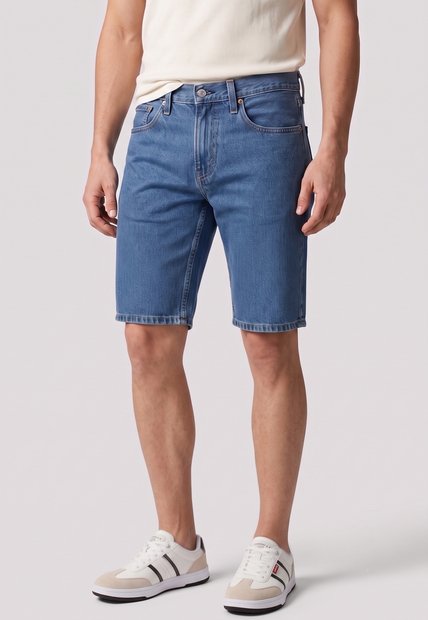 Bermuda Denim Levi's 405 Standard Fit Índigo Medio