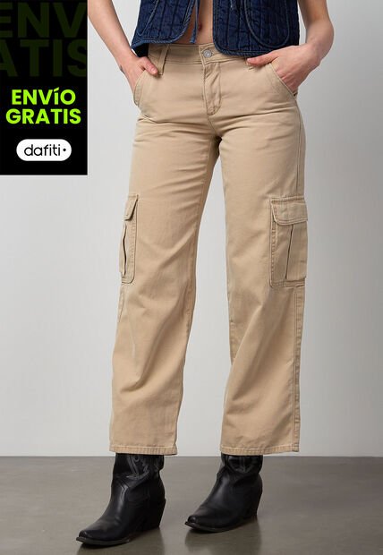 Pantalón Cargo Levi's Superlow Loose Fit Caqui