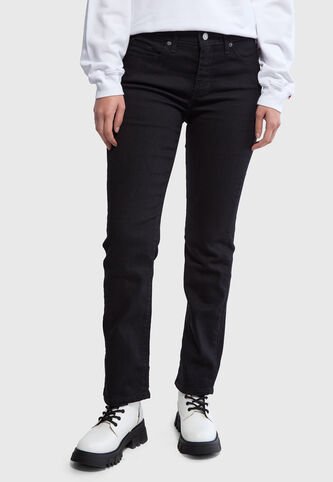 Jean Levi's 311 Shaping Straight Negro Levis