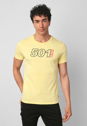 Camiseta Levi's Graphic Amarillo