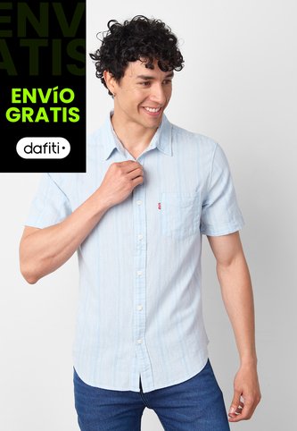 Camisa Levi's Classic Celeste Claro Levis