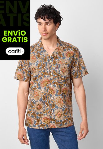 Camisa Levi's The Sunset Camp Multicolor Levis